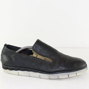 A.S 98 Leather Side Zip Loafer Shoe Womens (US 8)